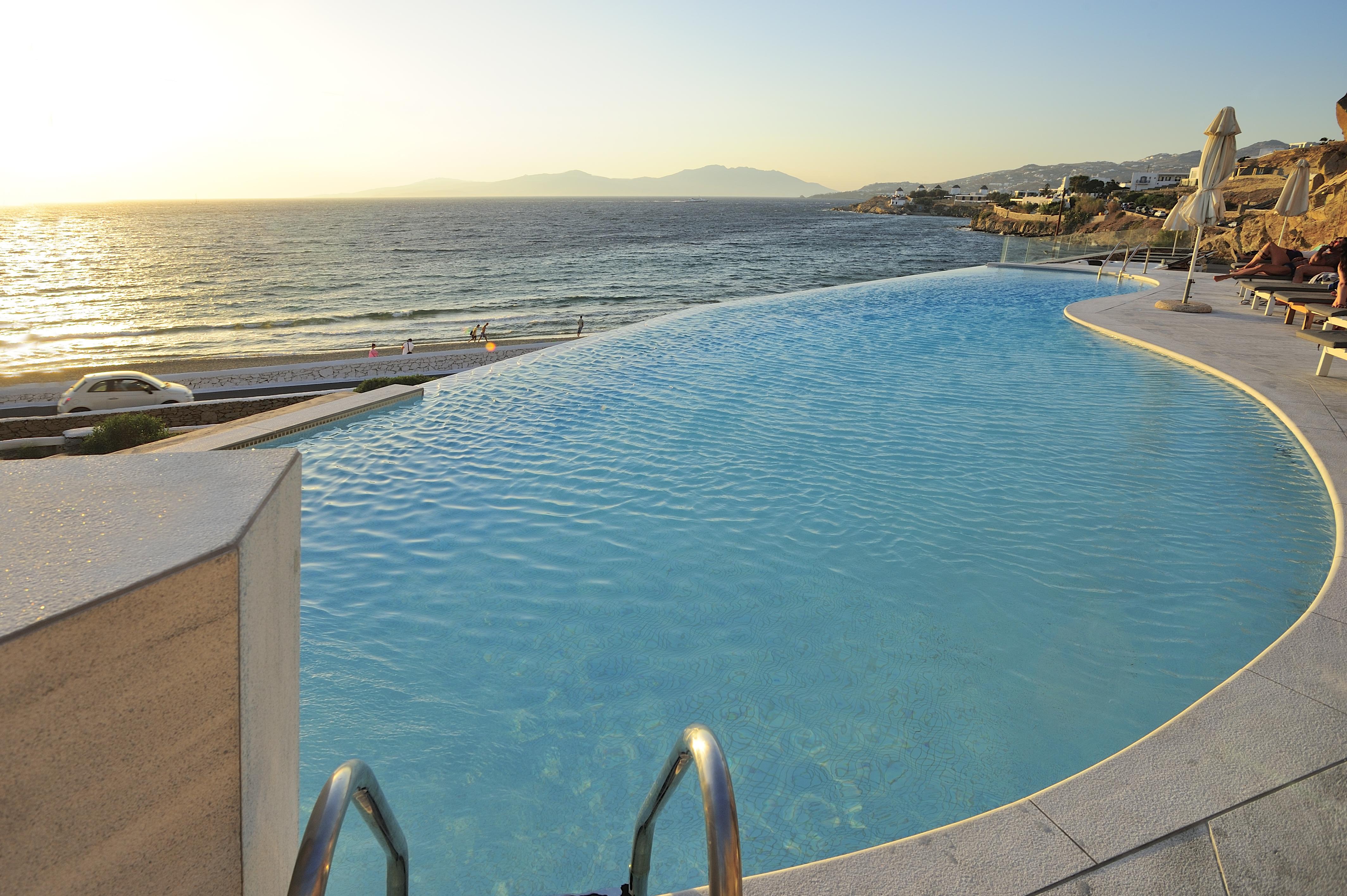 Mykonos Beach Hotel Mykonos Town Luaran gambar