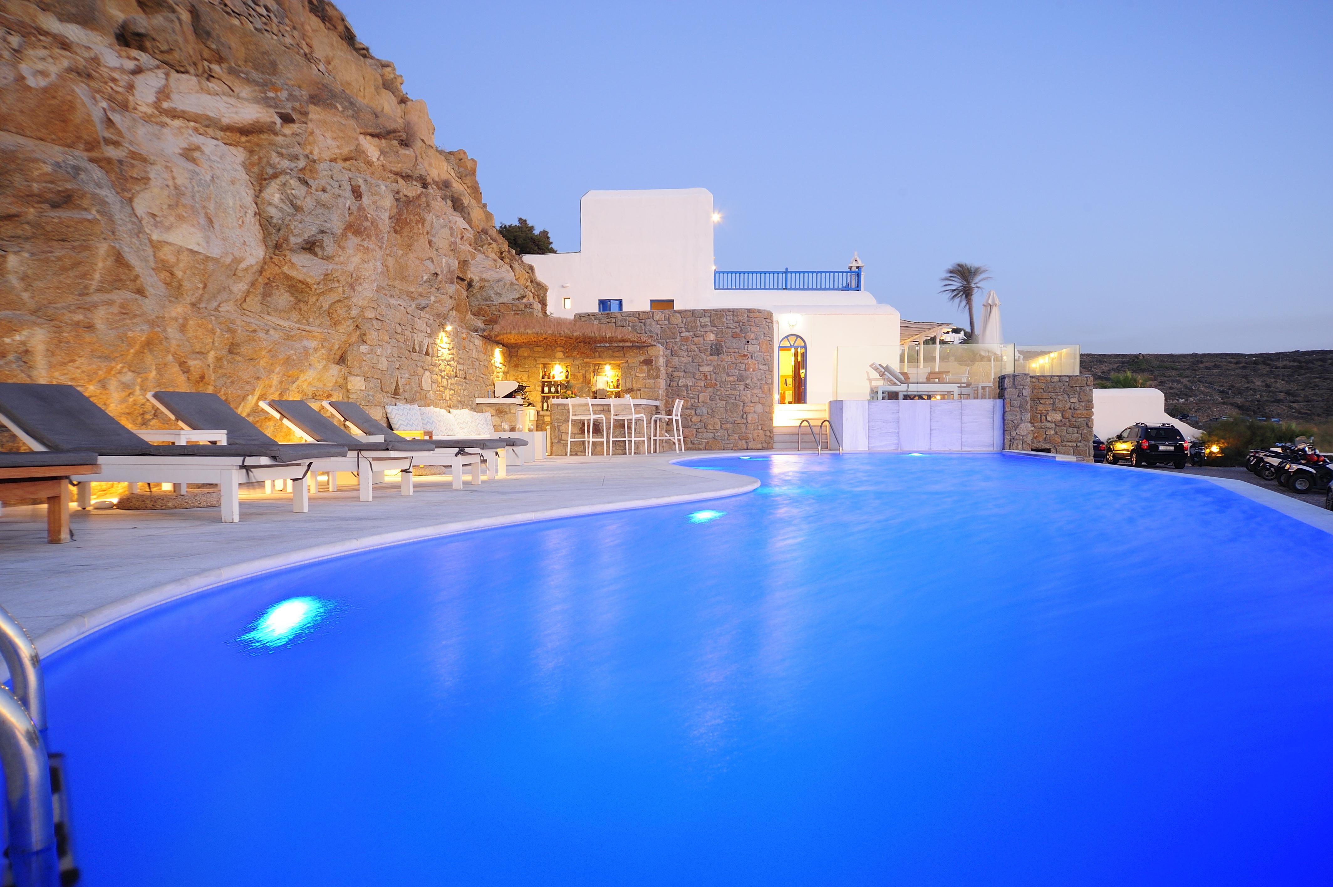 Mykonos Beach Hotel Mykonos Town Luaran gambar