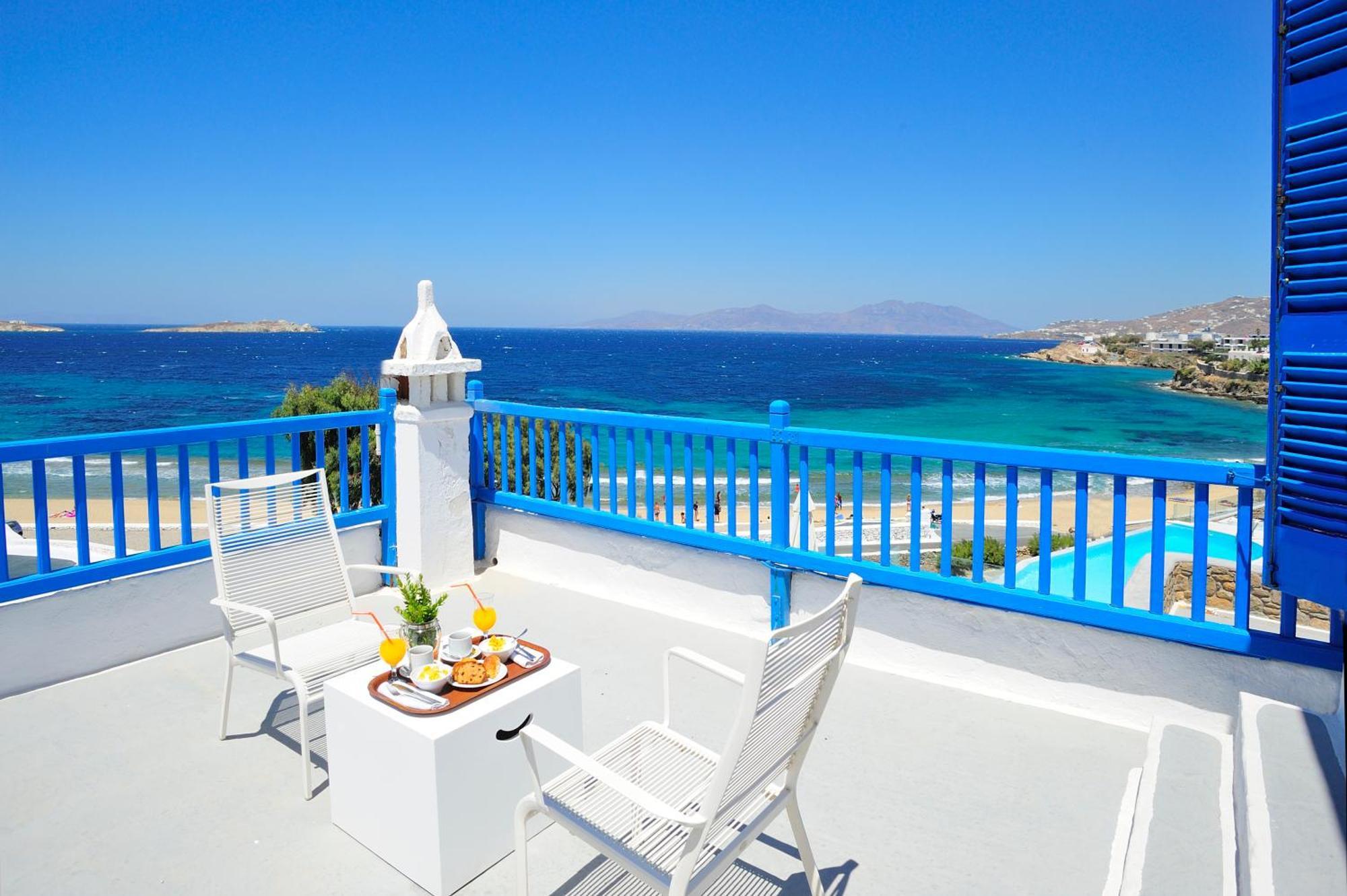 Mykonos Beach Hotel Mykonos Town Luaran gambar