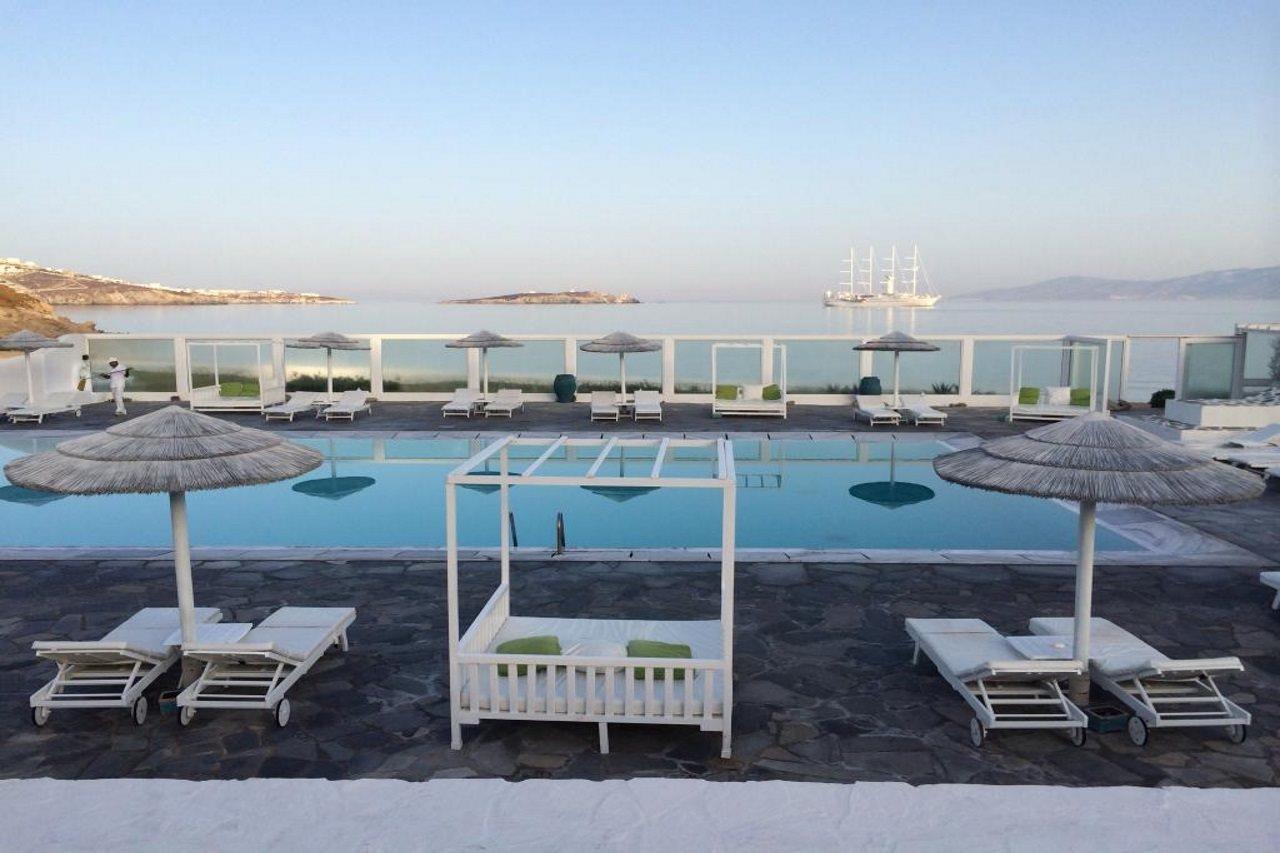 Mykonos Beach Hotel Mykonos Town Luaran gambar