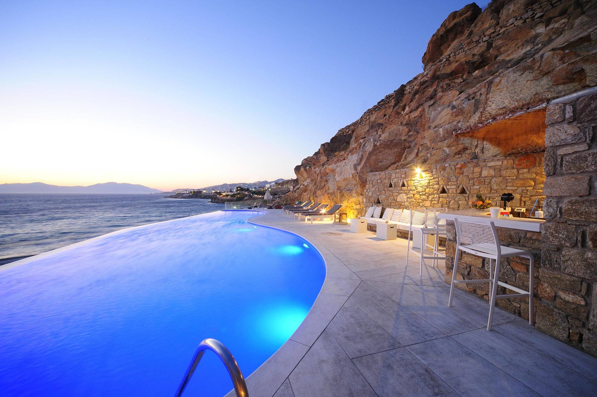 Mykonos Beach Hotel Mykonos Town Luaran gambar